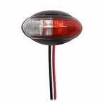 Breedtelicht 10-30V rood/wit 60x34mm LED in blister