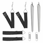 Stormband set 2x 3 m met snelsluiting 2x 70 cm