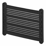 Opbergnet elastisch M 26 x 26,5 cm met kunststof bevestiging