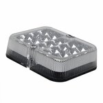Achteruitrijlicht 100x81mm 19LED