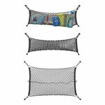 Bagagenet elastisch 80x50cm met kunststof haken NS-3