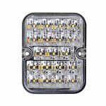 Achteruitrijlicht 100x81mm 19LED in blister
