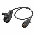 Verloopkabel 80cm van 7- naar 13-polig in blister
