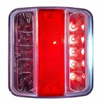 Achterlicht 4 functies 98x105mm 14LED in blister