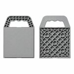 Onderlegplaten stapelbaar met handvat - set van 4 stuks
