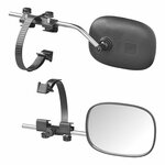 Caravanspiegel convex glas 410 x 140 x 190 mm