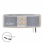 Markeringslamp 12/24V wit 110x40mm LED in blister