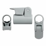 Buisklem voor tentstok met snelsluiting 22-25mm - set van 4 stuks