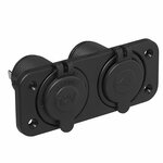 Inbouw kit: stekkerdoos DIN + USB poort dubbel type A 2x2100mA