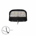 Kentekenverlichting 12/24V 70x42mm LED