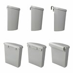 Afvalbak met deksel 10L voor caravan/camper