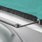 Aanhangernet fijnmazig 1,60x2,50M met elastisch koord