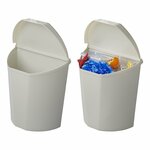 Afvalbak met deksel 6L voor caravan/camper
