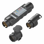 Stekkertester 7-polig 12V set met 2 adapters
