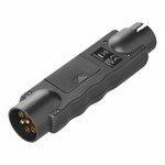 Stekkertester 7-polig 12V set met 2 adapters