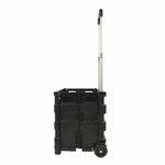 Transport trolley met inklapbare krat 25kg