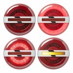 Achterlicht 3 functies 140mm LED met dynamisch knipperlicht