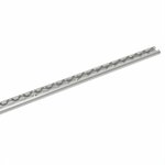 Bindrails set aluminium 2x60cm 6-delig
