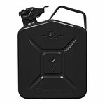 Jerrycan 5L metaal zwart UN- TüV/GS-gekeurd
