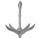Paraplu anker 3,2 kg, gegalvaniseerd, eivormige kop