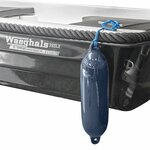 Mini-fender 130x460mm, navy blauw