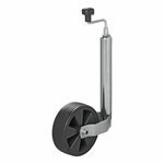 Neuswiel 48mm kunststof velg met rubberband 220x70mm