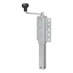 Kielsteun verstelbaar voor boottrailer 40 x 40 mm uitdraaibaar 385-535 mm 200 kg