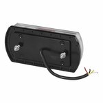 Achterlicht 5 functies 225 x 105 mm 43LED links