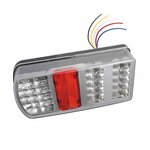 Achterlicht 5 functies 225x105mm 43LED links