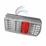 Achterlicht 5 functies 225x105mm 43LED rechts