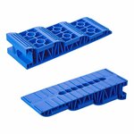 Oprijblok blauw - set van 2 stuks 2,5T