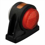 Breedtelicht 12/24V rood/wit/oranje 101x82mm LED in blister