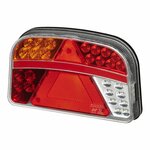 Achterlicht 6 functies 240x150mm LED links in blister