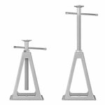 Steunenset van 4 stuks aluminium
