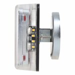 Aanhangerverlichtingsset LED 4F met magneten 7,5+2,5M kabel 13P.