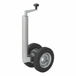 Dubbel neuswiel 48 mm met massief natuurrubberen banden 200 x 50 mm
