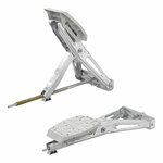 Caravanhoeksteun 1000kg 605x280mm H:470mm incl. stabilisatievoet