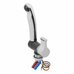 Mengkraan Mono-Mix Style 2005 12V  dia 27 mm chroom/zwart