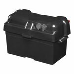 Accubak 35x18x20cm 2x USB - 1x 12V stekkerdoos - Voltmeter