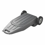 Wastemaster vuilwatertank 38L grijs