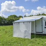 Zonwering voorzijde voor dak- en wandluifels 380 x 200 cm