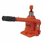 Hydraulische caravankrik met waterpas voor dubbelas