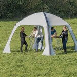 Partytent opblaasbaar 365x365cm - 300D