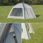 Partytent opblaasbaar 365x365cm - 300D