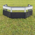 Windscherm opblaasbaar 840x140cm
