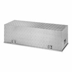 Gereedschapskist aluminium voor aanhangwagen 1450 x 520 x H460 mm