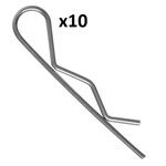 Borgveer enkel 2mm 6-12mm