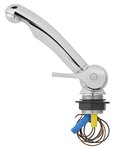 Koudwaterkraan Keramik Style 12V  dia 33 mm chroom in blister