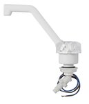 Koudwaterkraan De Luxe 12V  dia 20 mm wit grote knop in blister
