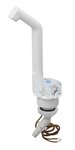 Koudwaterkraan De Luxe 12V  dia 20 mm wit grote knop in blister